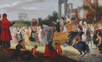 Allegorie auf den triumphalen Einzug Erzherzog Ferdinands III